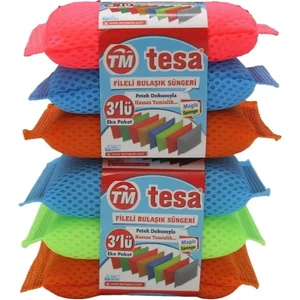 Fileli Bulaşık Süngeri 6 Adet