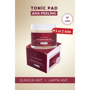 Aha Peeling Tonic Pad Cilt Tonu Eşitleyici GlikolikLaktik Asit 40 Adet Ped