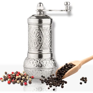 Glıos Antik Zamak Karabiber El Değirmeni 11 cm