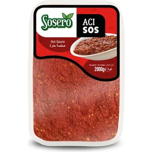Acı Biber Sosu Tabak 2000 gr