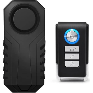 Ht-53 Motosiklet Bisiklet Alarmı Uzaktan Kumandalı 113DB Su Geçirmez Kablosuz Hırszlık Koruması Alarm Bisiklet Araba Scooter Pilli