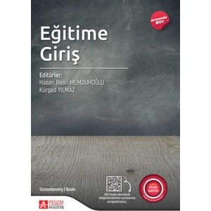 Eğitime Giriş - (Ekonomik Boy)