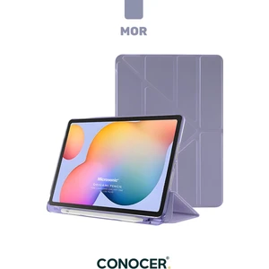 Samsung Galaxy Tab S9 Fe Plus 12.4" Inç Kılıf Kalem Bölmeli Katlanır Standlı Tablet Kılıfı