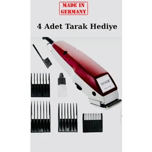 1400 Saç ve Sakal Kesme Makinesi + 4 Adet Kesim Tarak