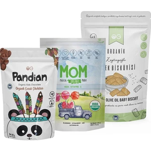 OG natural 3'lü Organik Çocuk Atıştırmalık Paket