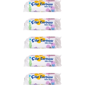 Çöp Torbası Küçük Boy 40X50 cm 5 Li