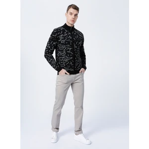 ALTINYILDIZ CLASSICS Erkek Taş 360 Derece Her Yöne Esneyen Slim Fit Dar Kesim Pamuklu Rahat Pantolon