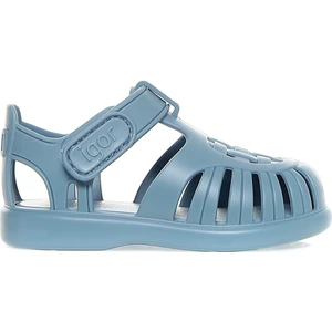 S10271 TOBBY SOLID Mavi Kız Çocuk Sandalet