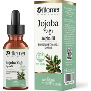 Jojoba Yağı Doğal Soğuk Sıkım 20 ml