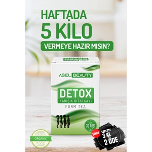 Asel Bitkisel  Detox Form zayıflama1 Bitki Çayı  zayıflamax- 1 Kutu