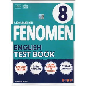 Fenomen 8. Sınıf Ingilizce Test Book