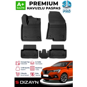 Renault Taliant 3D Pro Havuzlu Paspas 2021 Üzeri A+ Kalite