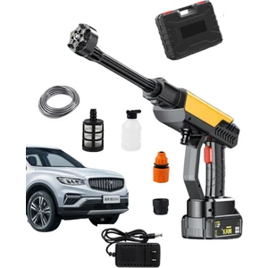 Kablosuz Yüksek Basınçlı Yıkama Tabancası | 460W | 290 PSI | 6 Başlık