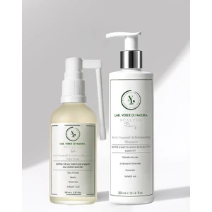 Kepek ve Saç Dökülme Sebum Dengeleyici Nemlendirici Onarıcı Şampuan + Serum Seti