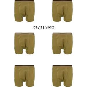 6'lı Erkek Pamuklu Bedelli-Acemi Asker Boxer Kampanya 