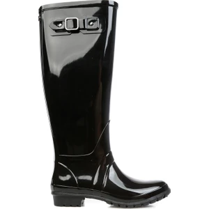 GLOW Siyah Kadın Yağmur Çizmesi