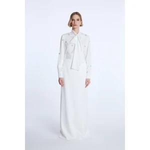 Mert Aslan Yüksek Bel Uzun Etek