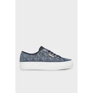 Calvin Klein Tamamı Logolu Sneaker Ayakkabı YW0YW019650G0 Bayan Ayakkabı YW0YW01965 0g0