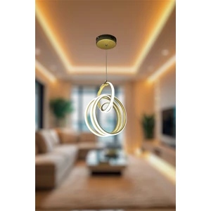 Modern Eskitme Imza Model 3 Renk (Beyaz&Sarı&Günışığı) LED Avize