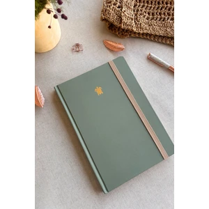 Le Color Minimal Defter Çizgili Yeşil 17X24CM