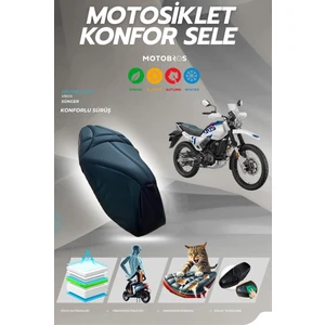 Hero Xpulse 200 Uyumlu Konfor Sele ve Sele Kılıfı