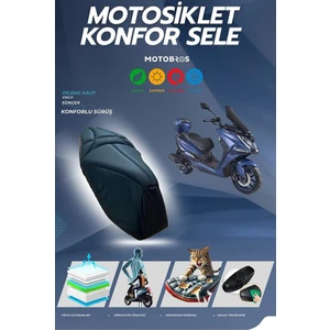 Arora Safari Pro Özel Kalıp Visco Süngerli Konfor Sele Kılıfı