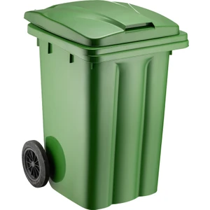 80 Lt Çöp Kovası Çöp Konteyneri Isıya Dayanıklı Tekerlekli Kalın ve Sağlam