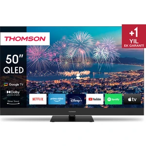 50QG6C14 50" 126 Ekran Uydu Alıcılı  4K Ultra HD Google Smart QLED Plus TV