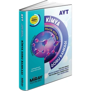 Miray Yayınları AYT Video Çözümlü Kimya Soru Bankası