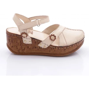 Dgn 217-2064 Kadin Mega Kalin Taban Sandalet