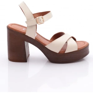 Dgn 2029 Kadin Topuklu Sandalet