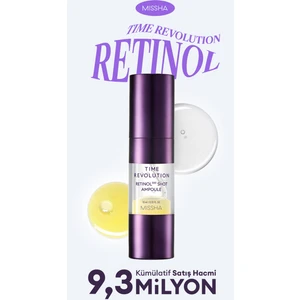 Kırışıklık Karşıtı, Retinol İçerikli, Besleyici Ampul Time Revolution Retinol 500 Shot Ampoule