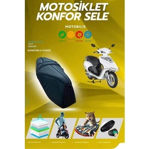 Mondial Fury 110 Konfor Sele ve Sele Kılıfı Visco Sünger (Kılıf Hediyeli)