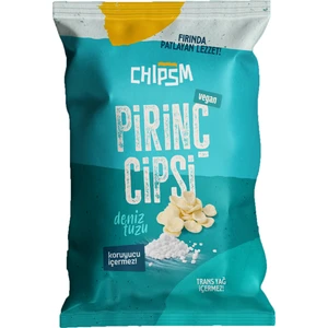 Chıpsm Pirinç Cipsi Deniz Tuzlu 5'li Paket