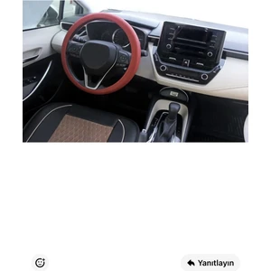 Silikon Direksiyon Kılıfı Kırmızı