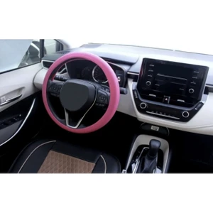 Silikon Direksiyon Kılıfı Pembe