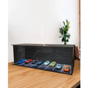 LED Aydınlatmalı Araba Koleksiyon Vitrini Garaj