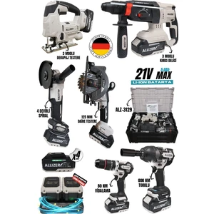 Allizer 6'lı Set Profesyonel Kullanıma Uygun