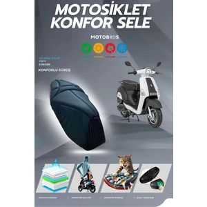 Mondial 50 Revival Konfor Sele ve Sele Kılıfı Visco Sünger (Kılıf Hediyeli)