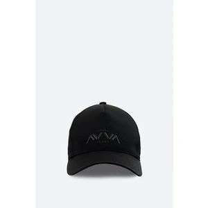 Avva Erkek Siyah Baskılı Şapka A51Y9203