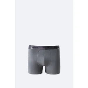 Erkek Antrasit Düz Basic Soft Touch Tekli Boxer B009537