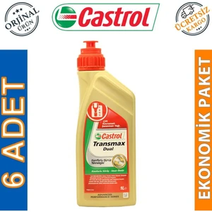 Transmax Dual Çift Kavramalı Şanzıman Yağı 6 x 1 L  6 litre