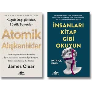 Atomik Alışkanlıklar ve Insanları Kitap Gibi Okuyun – 2 Kitap Seti | James Clear & Patrick King