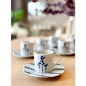 Girye Desen5 2 Kişilik 4 Parça Kahve Fincanı 90CC 04PPO000641