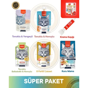 Avantajlı Süper Paket (Krema-Çorba-Pouch-Ezme-Mama-Kaşık)