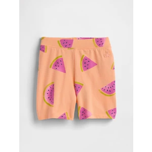 Kız Bebek Turuncu Biker Şort