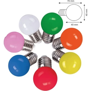 2W Gece Yeşil LED Top Ampul E27 - SR-4902Y