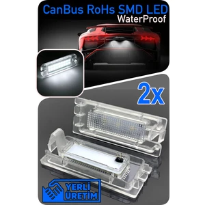 Renault Kadjar Canbus LED Plaka Aydınlatma Ledi Lambası LED Edıtıon