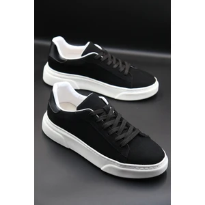 Erkek Siyah Sneaker Ayakkabı