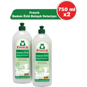 Badem Özlü Bulaşık Deterjanı 750 ml 2'li